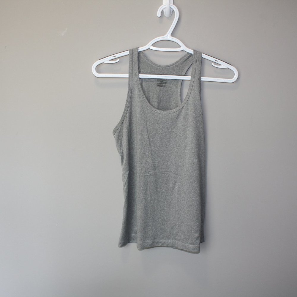 Nike Racerback Gray Tank Top  S